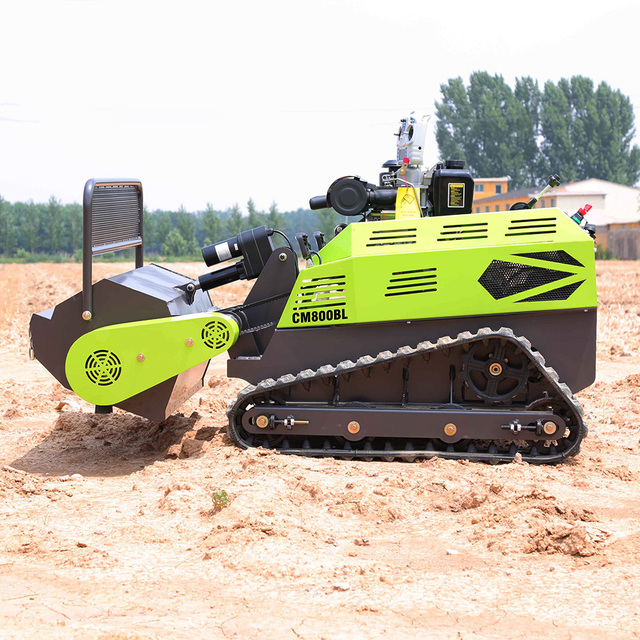 Free Shipping High Power Engine Grass Cutter Machine All Terrain Crawler Remote Control Lawn Mower Smart Wireless Robot Mower