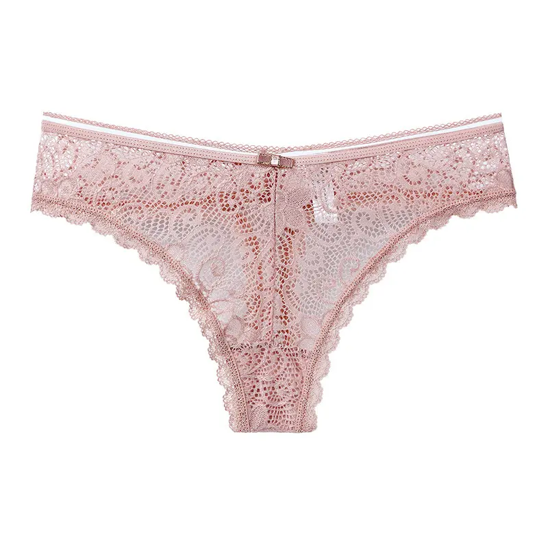 Femmes Floral String Sous-Vêtements T Dos Culotte Sexy En Dentelle