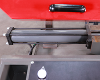 Scie à ruban semi-automatique pour découpe d'angles ANTISHICNC GX1-35/50S, scie à ruban rotative pour métal, prix d'usine