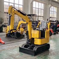 Livraison gratuite chinois escabadora / excavadora / escovator / excavateur / pelle / bagger manuel trou pelleteuse mini pelle 1 tonne