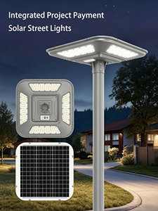 Farola Solar de 200W, 4800LM, Panel Monocristalino de 60W, Batería de 30Ah, Sensor de Movimiento por Radar, Lámpara para Exteriores, Patio, Plaza, 360 Grados - Product Image 2