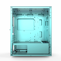 V650 Green PC Case Exquisita mano de obra Diseño privado para jugadores Mini ATX & ITX Factor de forma Cool Styling Enfriador DE VENTILADOR DE ALUMINIO