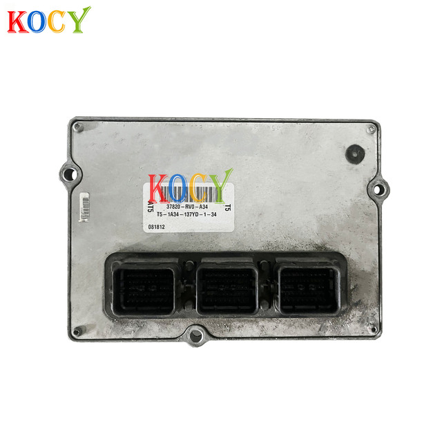 Engine Control Unit 37820-RV0-A34 T5-1A34-137YD-1-34 ECU ECM for Honda Odyssey 37820RV0A34 T51A34137YD134 081812 37820 RV0 A34