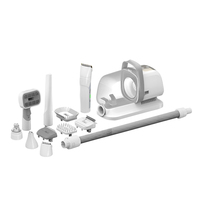 Tondeuse électrique Kemei, outils de toilettage, ensemble aspirateur pour poils d'animaux, kit de toilettage pour animaux Km-Cw2097 et tondeuse aspirateur pour poils