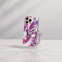 Coque de téléphone portable pour femme style Ins, mignonne, anti-chute, antichoc, en TPU+PC avec chaîne pour Huawei Honor X6E X9B X6C Magic6 LITE