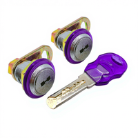 Kit de Serrures et Clés de Sécurité pour Porte de Caisse de Machine de Jeu d'Arcade et de Machines de Jeu d'adresse