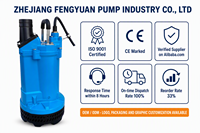Pompe de drainage submersible portable et légère MEUDY KBV avec turbine en chrome haute performance pour le déshumidification des chantiers de construction et des sous-sols