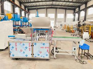 Presse hydraulique servo à quatre colonnes et deux poutres entièrement automatique avec pompe PLC, moteur, roulement, engrenage 220/380V pour blocs de sel, bain moussant - Product Image 3