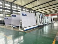 Ligne de production de verre isolant jumbo haute performance YBKE avec nettoyage automatique pour machine à double vitrage