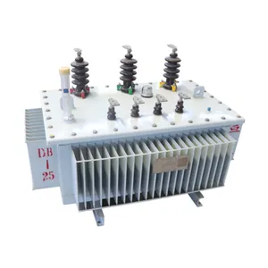 SBH15 50HZ 3 phases 10KV medium high voltage Oil-immersed Amorphous alloy iron core power distribution transformer