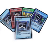 Service d'impression de cartes à collectionner et de jeux de cartes pixel art personnalisables OEM/ODM en papier écologique, avec logo et taille sur mesure