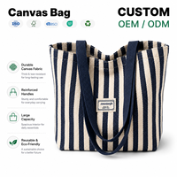 Sac fourre-tout en toile personnalisable élégant, en mélange de coton épais, motif lettres, durable, réutilisable, avec bandoulière en ruban, pour le quotidien, les voyages, ou comme cadeau