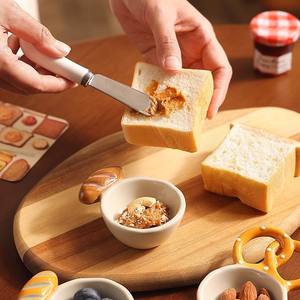 Piatto per Salse in Ceramica Creativo per Ristoranti a Tema, Ciotola Personalizzata per Baguette e Salse, Piatto Minimalista per Servire - Product Image 2