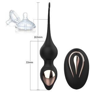 <span class=keywords><strong>Kegel</strong></span> Balls for Women Set pesi per esercizi sfere flessibili in Silicone Benhua Remote <span class=keywords><strong>Kegel</strong></span> Ball dispositivo <span class=keywords><strong>di</strong></span> rafforzamento del pavimento pelvico - Product Image 2