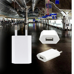 Di động <span class=keywords><strong>USB</strong></span> 5V 1A du lịch Adapter sạc ổ cắm <span class=keywords><strong>EU</strong></span>/US/UK tương thích OTP/OVP/OCP bảo vệ <span class=keywords><strong>Wall</strong></span> Mount Loại điện cho iPhone - Product Image 4