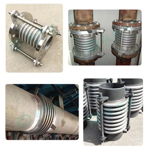 Exhaust Compensator Flexible <strong>SS316</strong> Steam Expansion Joints Metal Bellows - Product Image 4