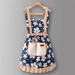 Delantal Azul Estilo Japonés <span class=keywords><strong>para</strong></span> Cocina, Delantal de Cocina Profesional <span class=keywords><strong>para</strong></span> Chefs, Ideal <span class=keywords><strong>para</strong></span> Cocinar Carne - Product Image 1