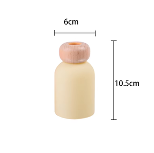 Bền trang trí nội thất sậy khuếch tán thiết lập với nắp gỗ lâu dài dầu thơm tự làm hương thơm tính năng hình dạng lỏng - Product Image 6