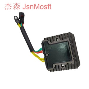 JsnMosft Rectifier Regulator Charger For Hayabusa GSX1300R GSXR1300 14.5V Aluminum Alloy <b>Motorcycle</b> <b>Part</b> - Product Image 4