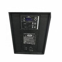 Sistema de sonido en vivo portátil para cine en casa, altavoz de columna activo profesional con subwoofer alimentado de 10 pulgadas