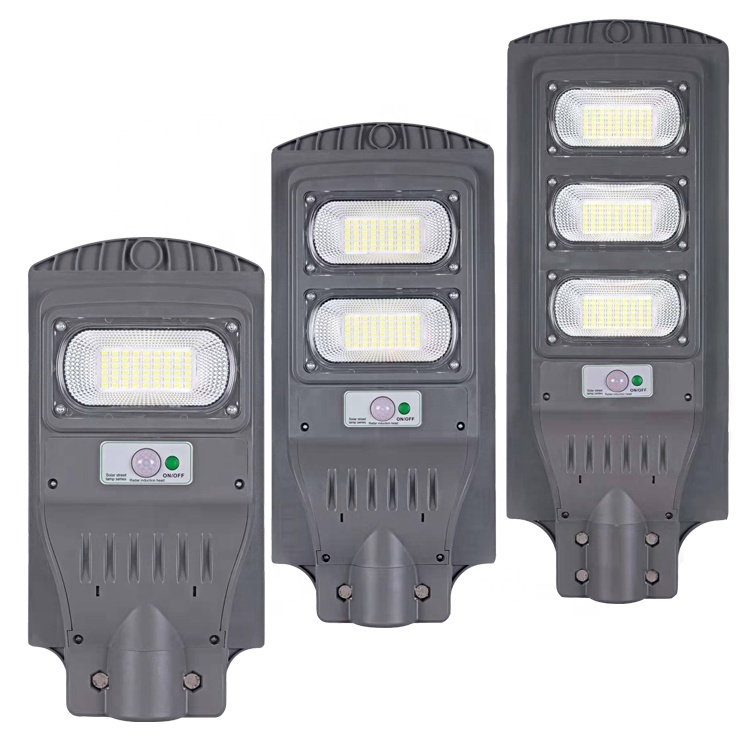 Nueva energía de productos de iluminación led integrado Luz de calle al aire libre impermeable IP65 todo en una luz de
