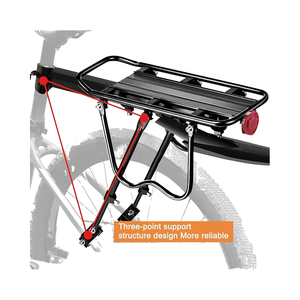 Portabultos Trasero de Liberación Rápida para Bicicleta, de Aleación de Aluminio, para Asiento Trasero - Product Image 2