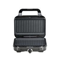 Grill électrique à contact antiadhésif, presse à panini, appareil à sandwichs, machine à griller double face, gaufrier