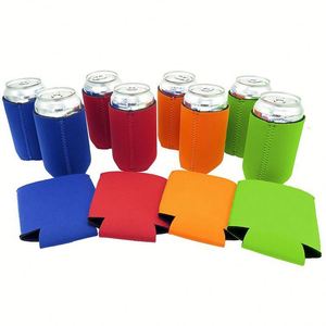 Wholesale Blank Foam Beer Customizable Logo Solid Neoprene Insulated Bottle Holder 12 Oz <b>Can</b> <b>Cooler</b> - Product Image 5