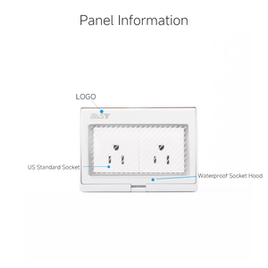 EAST YSTS-2AM IP55 13A 250V Enchufe Doble Tipo UK Resistente a la Intemperie para Interior/Exterior - Product Image 1