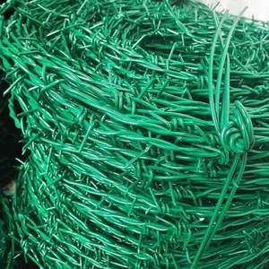 Fil de fer barbelé professionnel et pratique, galvanisé, anti-escalade, pour clôture de type rasoir, usage aéroportuaire, en bobine, direct usine, économique - Product Image 2