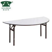 Ucuz fiyat parti etkinlikleri demir metal 6ft katlanır banquete masa düğün için