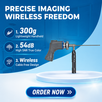 Endoscope vétérinaire sans fil 4K ergonomique et léger (300g) pour le diagnostic clinique des petits animaux
