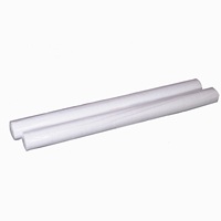 Rouleau de tissu non tissé auto-adhésif blanc et bleu imperméable pour la protection des sols