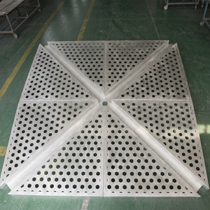 Panel Cuadrado Moderno de Aluminio Perforado, Impermeable y Resistente al Fuego para Hoteles, Oficinas y Centros Comerciales - Product Image 2