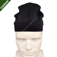 Bonnet tricoté respirant personnalisé pour cheveux bouclés, avec logo, design sur mesure, toutes saisons, bonnet de créateur