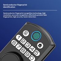 Serrure de porte intelligente Tuya avec contrôle par application pour portes en bois et en aluminium, déverrouillage à distance, serrure électronique