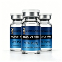 Étiquettes personnalisées de haute qualité 3 ml 10 ml pour les boîtes d'emballage de peptides
