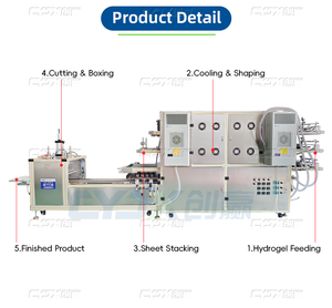 CYJX macchina automatica cerotti per occhi in idrogel macchina per il riempimento e la realizzazione di maschere per occhi - Product Image 5