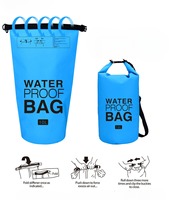 5L 10L 15L 20L 30L Léger Piscine Extérieure Voyage Camping Sac À Dos Logo Personnalisé 500d Pvc Étanche Sac Sec