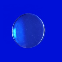 Optique 90mm Dia. avec 3mm d'épaisseur Lentille convexe Plano Grande caméra de téléphone portable Lentille sphérique intraoculaire à quartz