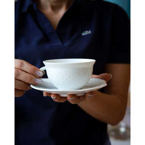 Tazas de Cerámica Richard Ginori Cloud, Capacidad de 300 ml, Aptas para Lavavajillas y Microondas, con Tapa y Cuchara, para Café, Té, Regalo de Boda, Manual - Product Image 6