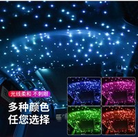 Nuevo Proyector de Luz para Auto 4 en 1, Proyector LED RGBW de Cielo Estrellado, Kit de Iluminación de Techo con Efecto de Cielo Estrellado para Auto