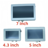 Imprimante jet d'encre industrielle 4POLETECH 7 pouces en ligne / Machine d'impression automatique de numéros séquentiels sur sacs alimentaires en plastique