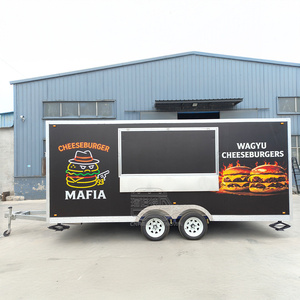 Camion de restauration entièrement équipé pour boulangerie, chariot à café mobile, remorque alimentaire avec équipements de cuisine complets, chariot à pizzas - Product Image 4