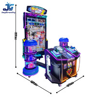 Jeu de tir à monnayeur pour tous les âges, machine d'arcade à grand écran pour deux joueurs, idéale pour les centres de divertissement