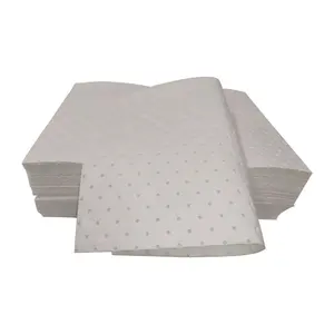 Factory Wholesale Bonded And Perforated Oil Absorbent Pads