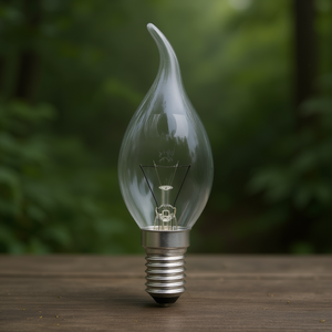 Lampadina a incandescenza trasparente 60W 230V E14 - Product Image 3