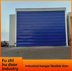 <span class=keywords><strong>Porte</strong></span> industrielle flexible à grande vitesse en tissu PVC, <span class=keywords><strong>porte</strong></span> à enroulement rapide pour entrepôt, usine, usage intensif - Product Image 3