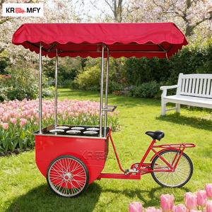 Carrito Móvil Remolcable para Helados y Comida Rápida con Construcción Metálica Resistente a la Oxidación para Uso en Exteriores - Product Image 5