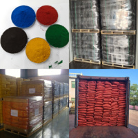 Pigment d'oxyde de fer multicolore pour l'Afrique, résistant aux intempéries, poudre inorganique pour briques, peinture, plastique, caoutchouc, encre, cuir
